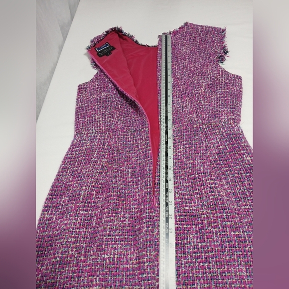 J. Crew Ladies Resume Dress In Autumn Tweed. Size 8 - Picture 9 of 14